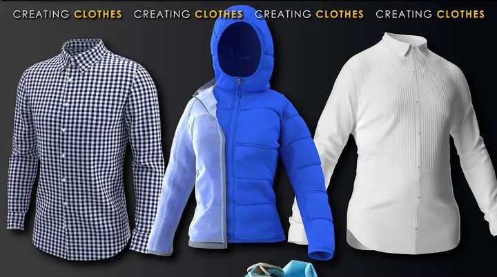 Shirts and down jacket
