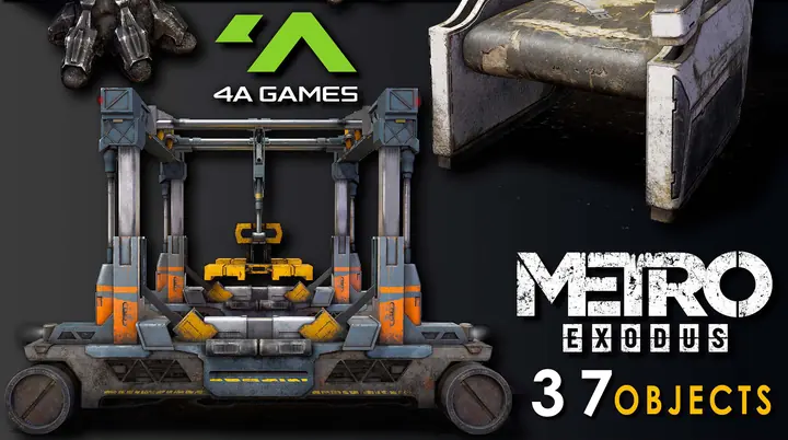 Metro Exodus production asset